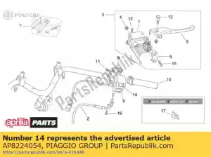 Piaggio Group AP8224054 lightbutton - Dół