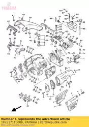 Here you can order the cover, side 1 from Yamaha, with part number 1FK217110000: