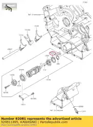 Here you can order the spring from Kawasaki, with part number 920811895: