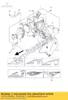 1370129FA1, Suzuki, cleaner,air suzuki dr z 400 2000 2001 2002 2003 2004 2005 2006 2007 2008 2009, New