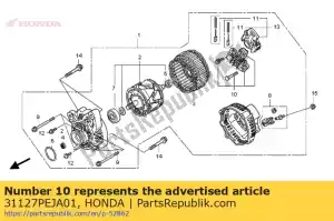 Honda 31127PEJA01 retificador assy. (###) - Lado inferior