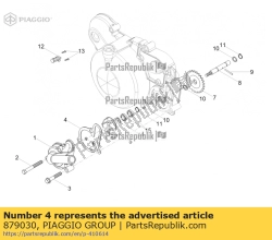 Aprilia 879030, Joint, OEM: Aprilia 879030