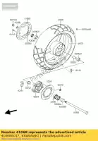 41068S017, Kawasaki, Assale, rr kawasaki klv  a klv1000 1000 , Nuovo