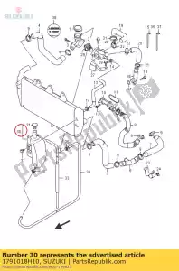 suzuki 1791018H10 komplet czo?gów, rezer - Dół