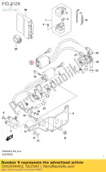 Ici, vous pouvez commander le bobine, allumage auprès de Suzuki , avec le numéro de pièce 3342044H02: