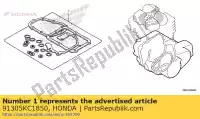 91305KC1850, Honda, o-ring, 16,5x2,5 honda vfr  f crf x crosstourer dtc fd r xd cbr fireblade ra rr dct crf450r vfr1200fa vfr1200fda vfr1200f vfr1200fd cbr1000ra cbr1000rr vfr1200x crf1000a crf1000 vfr1200xa cb500fa cb500xa cb650ra cbr500ra cbr650ra cbr650r crf450l crf250r 1200 450 1000 500 , Novo