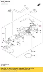 Here you can order the adapter from Suzuki, with part number 1513148G00: