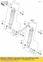 45014044746W, Kawasaki, shockabsorber,rr,c.l.gre kawasaki brute force 750 4x4i eps gff kvf750 , New