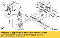 52462MCA000, Honda, collar, connecting rod pi honda gl goldwing a  bagger f6 b gold wing deluxe abs 8a gl1800a gl1800 airbag 1800 , New