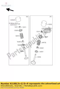 suzuki K921800181 shim,t=2.850 - Bottom side