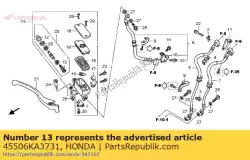 Aquí puede pedir primavera de Honda , con el número de pieza 45506KA3731: