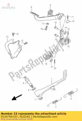 bout van Suzuki, met onderdeel nummer 0154706107, bestel je hier online: