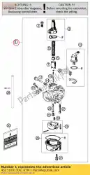 Aquí puede pedir carburador phva 12xs 2009 de KTM , con el número de pieza 45231001300: