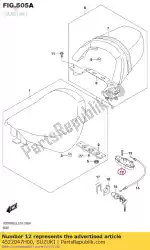 Aquí puede pedir soporte, asiento su de Suzuki , con el número de pieza 4522047H00: