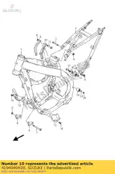 Here you can order the bracket comp,en from Suzuki, with part number 4194049H20: