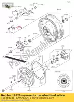 161260036, Kawasaki, valvola kawasaki vn custom c classic b special edition tourer vulcan lt d vn900 900 , Nuovo