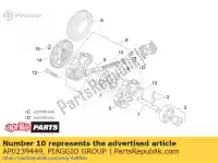 AP0239449, Piaggio Group, Veer aprilia  etv rsv rsv tuono sl 1000 2000 2001 2004 2005 2006 2007 2008 2009, Nieuw