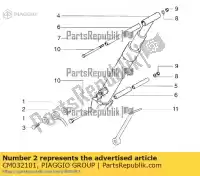 CM032101, Piaggio Group, rura ape zapt10000 zapt10000, atd1t, atd2t 220 422 1997 1998 1999 2000 2001 2002 2003 2004 2005 2006 2007 2008 2009 2010 2011 2012 2013 2014 2015 2016 2017 2018 2019 2020 2021 2022, Nowy