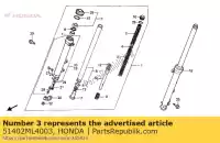 51402ML4003, Honda, spg.b fr almofada honda cb  s cb450s 450 , Novo
