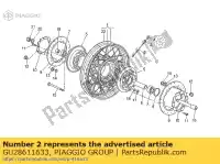 GU28611633, Piaggio Group, Lang gesproken moto-guzzi california california iii carburatori california iii carburatori carenato california iii iniezione gt s strada t3 850 1000 1100 1985 1987 1988 1989 1990 1993 1994, Nieuw