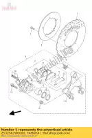 2S32582W0000, Yamaha, remschijf achter yamaha vmx 1700 2009 2010 2011 2012 2015 2016, Nuovo