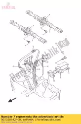 Here you can order the bolt, washer based(1tx) from Yamaha, with part number 901050642400: