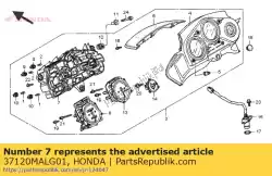 Qui puoi ordinare caso comp., inferiore da Honda , con numero parte 37120MALG01: