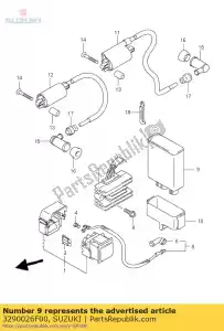 Suzuki 3290026F00 conjunto de encendedor - Lado inferior