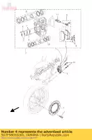 5D7F58050000, Yamaha, kit de pastilha de freio yamaha mt yzf r 125 2015 2016, Novo