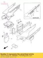 31A21721013Y, Yamaha, pokrywa, strona 2 yamaha xj xjf 900, Nowy