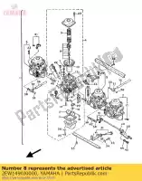 2EW1490J0000, Yamaha, set di aghi yamaha fz 600, Nuovo