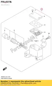 suzuki 5960014F60 cilindro assy, ??f - Il fondo