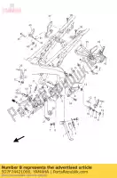 5D7F74421000, Yamaha, bracket 2 yamaha mt 125 2015 2016, New