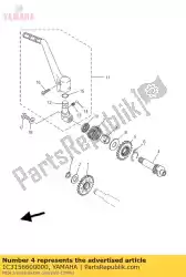 Tutaj możesz zamówić zespó? Osi kopi? Cej od Yamaha , z numerem części 1C3156600000: