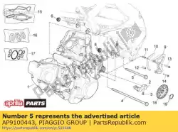 Tutaj możesz zamówić ? Ruba m10x1,25 l = 102 od Piaggio Group , z numerem części AP9100443: