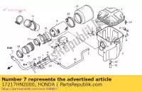 17217HN2000, Honda, couvercle, boîtier air / c honda trx500fa fourtrax foreman 500 , Nouveau