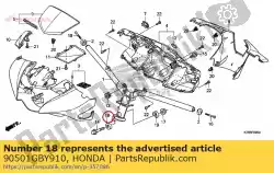 Aqui você pode pedir o colar a, configuração de alça em Honda , com o número da peça 90501GBY910: