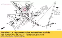 45530MENJ01, Honda, zestaw t?oków, g?ówny cylinder honda crf  r x l m crf250r crf450r crf450rxh usa type crf450rxj 250 450 , Nowy