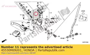 Honda 45530MENJ01 conjunto de pistão, cilindro mestre - Lado inferior