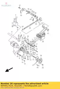 suzuki 0944817024 primavera - Lado inferior