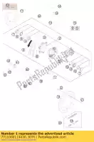 7711000114430, KTM, roue arrière cpl. 2,15x19 'fait. ktm sx 250 450 2012 2014 2015, Nouveau