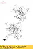 3D8111010900, Yamaha, zespó? g?owicy cylindrów yamaha  xvs 1300 2011 2014 2015 2016 2017 2018, Nowy