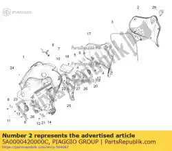 Tutaj możesz zamówić drzwiczki górnej obudowy od Piaggio Group , z numerem części 5A0000420000C: