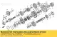 Gear, mainshaft fifth (25 Honda 23481HN5670