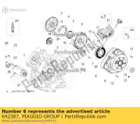 642387, Piaggio Group, rotor cpl. aprilia  dorsoduro zd4kb000 zd4kbu00 zd4kh000 zd4kh001 zd4khu00 zd4khu01 zd4tv000, zd4tv001, zd4tva00, zd4tva01, zd4tvc00,  900 1200 2010 2011 2012 2013 2016 2017 2018 2019 2020 2021 2022, Novo