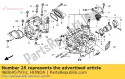 Qui puoi ordinare plug, spark (ijr7a9) (ngk da Honda , con numero parte 980695791U: