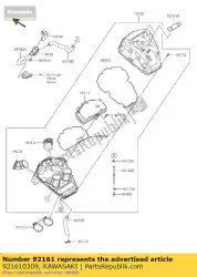 Here you can order the damper from Kawasaki, with part number 921610309: