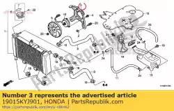 Qui puoi ordinare sudario comp da Honda , con numero parte 19015KYJ901: