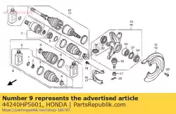Tutaj możesz zamówić zestaw rozruchowy od Honda , z numerem części 44240HP5601: