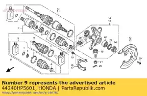 Honda 44240HP5601 zestaw rozruchowy - Dół